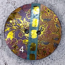 Load image into Gallery viewer, 1.18” Buttons-mosaic-cloisonné style-assorted-Great Adirondack-handcrafted-price is per button
