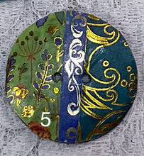 Load image into Gallery viewer, 1.18” Buttons-mosaic-cloisonné style-assorted-Great Adirondack-handcrafted-price is per button
