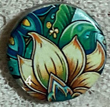 Load image into Gallery viewer, 1.18” or 1.50” Buttons- colorful swirls-paisleys -assorted-Great Adirondack- handcrafted-price is per button
