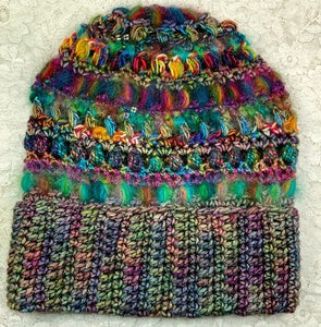 Hat-cap- crocheted-designer -assorted colors-Great Adirondack-one of a kind originals