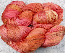 Load image into Gallery viewer, Bamboo Cotton Fingering Yarn 495 yds -Colors-Creamsicle-Grapevine-Great Adirondack
