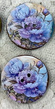 Load image into Gallery viewer, 1.25” Button -Flowers -assorted- Handcrafted -Great Adirondack-New
