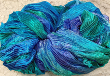 Load image into Gallery viewer, 3/4” Nylon Ribbon- 125 yds- Hand Dyed -Fireworks-Tropicana-Hydrangea-Parrotfish-Great Adirondack
