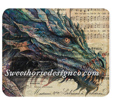 Load image into Gallery viewer, Dragon Mouse pad-Dragon art- 8.7”x7.1”-Great Adirondack
