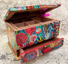 Load image into Gallery viewer, Decoupaged Wooden Jewelry Box- Great Adirondack - trinkets-buttons-jewelry

