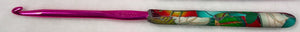 Crochet hooks 4.5mm/ 7 - Polymer Clay- handcrafted ergonomic- Great Adirondack