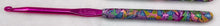 Load image into Gallery viewer, Crochet hooks 4.5mm/ 7 - Polymer Clay- handcrafted ergonomic- Great Adirondack
