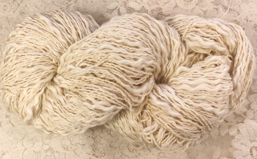 Cotton thick thin Yarn 310 yds DK wt Natural-dyeable – Sweet Horse Design Co