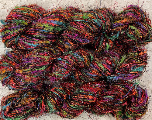 Long Eyelash Yarn - Gypsy Pink – YarnNecklaces