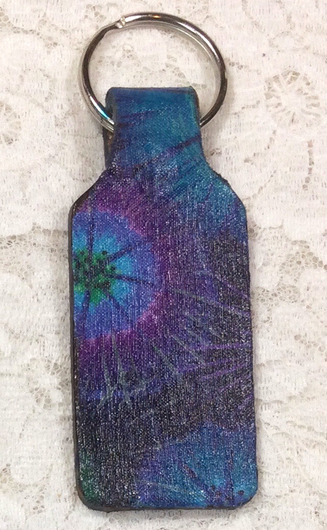 HandCrafted Leather and Fabric Keychains Great Adirondack