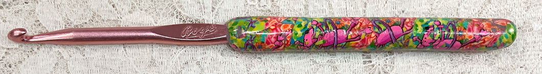 Crochet hooks size H- 5mm Polymer Clay- handcrafted ergonomic- Great Adirondack