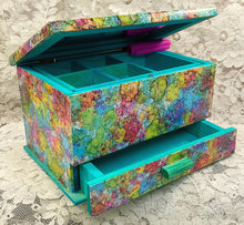 Load image into Gallery viewer, Decoupaged Wooden Jewelry Box- Great Adirondack - trinkets-buttons-jewelry
