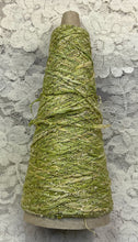 Load image into Gallery viewer, Novelty Yarn Metallic cones-assorted colors- sizes-closeout approx 1200 yds per lb
