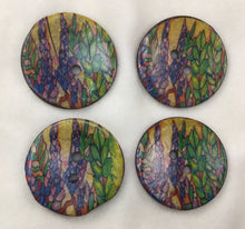 Load image into Gallery viewer, Button 1.5” Stained Glass Patterns Assorted Great Adirondack Yarn
