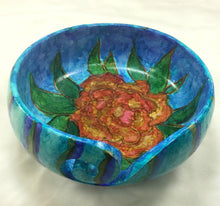 Load image into Gallery viewer, Handpainted Yarn Bowl  5.75” wide x 2.75” high
