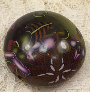 Focal Bead Handcrafted Polymer Clay 1 1/8"