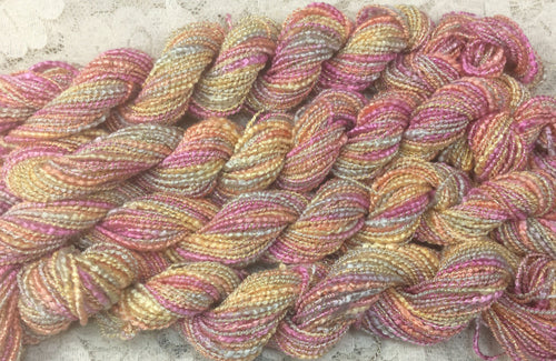  Short Eyelash Ribbon Yarn Sale - Feather Boa Style Yarn, 50  Gram (1.76 Ounces) 50 Meters (54 Yards), Silver