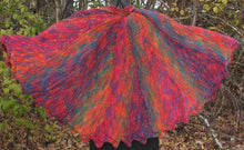 Load image into Gallery viewer, Sawtooth Shawl  Knitting Pattern Great Adirondack Yarn
