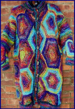 Load image into Gallery viewer, Hexagon Duster Coat Knitting Pattern
