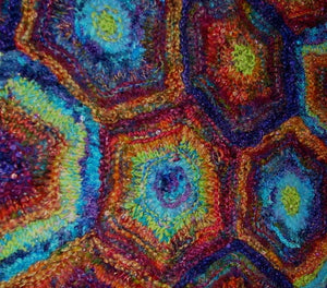 Hexagon Duster Coat Knitting Pattern